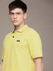 Calvin Klein Jeans Men Applique Brand Logo Polo Collar T-shirt