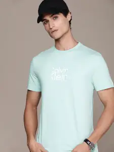 Calvin Klein Jeans Men Pure Cotton Brand Logo Printed T-shirt