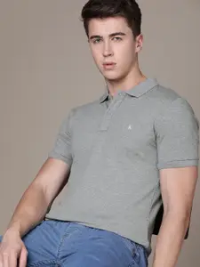 Calvin Klein Jeans Men Polo Collar Applique Slim Fit T-shirt