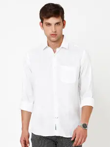 Linen Club Men Regular Fit Sustainable Casual Shirt