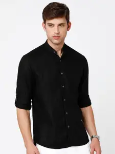 Linen Club Men Pure Linen Sustainable Casual Shirt