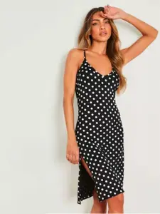 La Aimee Polka Dots Printed Dress