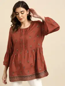 all about you Ethnic Motifs Printed Short Kurti