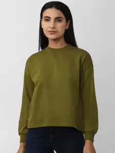 Van Heusen Woman Round Neck Cotton Sweatshirt