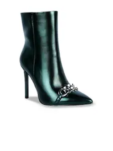 London Rag Women Ankle Length Stiletto Boots