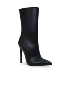 London Rag Women Stiletto High Ankle Boots