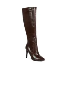 London Rag Women Calf Length Stiletto Boots