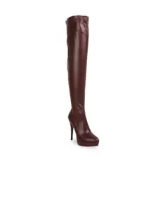 London Rag Women Long Stiletto Boots