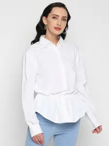 Remanika Women Comfort Back Tie Up Cotton Casual Shirt