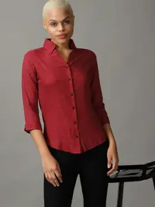 SHOWOFF Women Printed Cotton Casual Shirt
