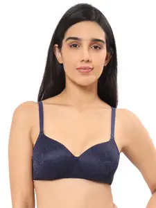 Amante Floral Lightly Padded Non-Wired Bra