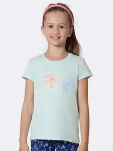 Van Heusen Girls Printed Pure Cotton Icy Morn Ultra Soft T-Shirt