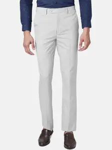 BYFORD by Pantaloons Men Slim Fit Low-Rise Trousers