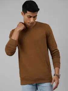 Huetrap Men Knitted Cotton Sweatshirt