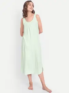 BLAZON Pure Cotton Lace Patchwork Slip