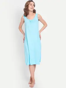 BLAZON Pure Cotton Lace Patchwork Slip