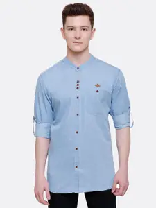 Kuons Avenue Men Smart Slim Fit Cotton Casual Shirt