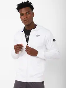 Reebok Men Stand Collar Sporty Jacket