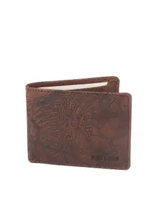 Red Chief Men Textured Leather Two Fold Wallet