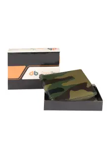 Designer Bugs Men Synthetic Leather Printed Zip Around Wallet