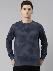 Proline Active Men Cotton Printed Sweatshirt