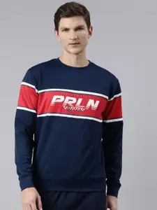 Proline Active Men Cotton Printed Sweatshirt