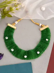 Silvermerc Designs Brass Choker Necklace