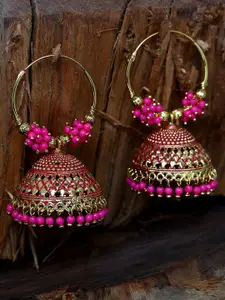 The Pari Dome Shaped Jhumkas Earrings