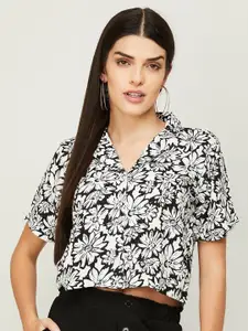 Ginger by Lifestyle Floral Print Crop Top