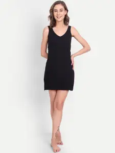 BLAZON Pure Cotton V-neck Short Slip