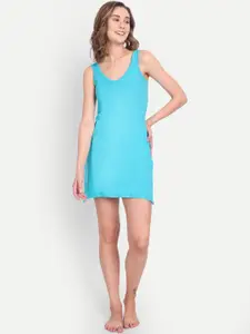 BLAZON Pure Cotton V-neck Short Slip