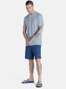 Puma Men Striped T-shirt with Shorts