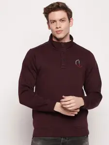 Cantabil Mock Collar Pullover Sweatshirt