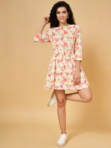 YU by Pantaloons Floral Cotton Dress