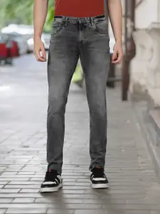 Urbano Fashion Men  Slim Fit Heavy Fade Stretchable Cotton Jeans