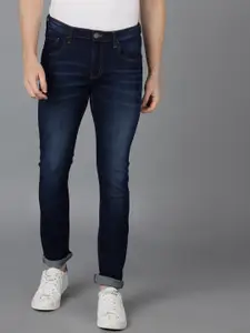 Urbano Fashion Men Skinny Fit Light Fade Stretchable Cotton Jeans
