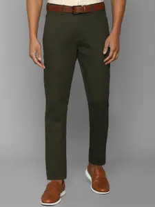Allen Solly Men Cotton Solid Trousers