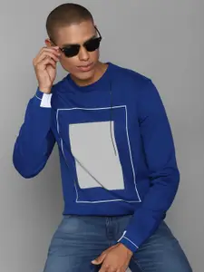 Allen Solly Men Printed Sweatshirt