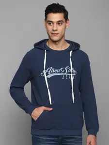 Allen Solly Sport Printed Hooded Sweatshirt
