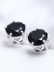 HIFLYER JEWELS Sterling Silver Contemporary Studs Earrings