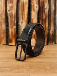 MUTAQINOTI Men Reversible Leather Formal Belt