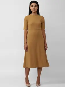 Van Heusen Woman Solid Midi Dress