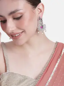 Estele Silver-Plated Classic Chandbalis Earrings