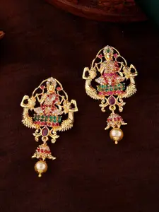Estele Gold-Plated Classic Jhumkas Earrings