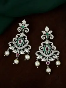 Estele Teardrop Shaped Chandbalis Earrings