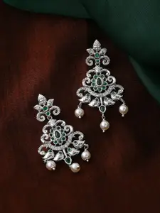 Estele Floral Drop Earrings