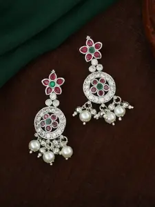 Estele Floral Jhumkas Earrings