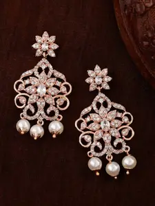 Estele Floral Drop Earrings