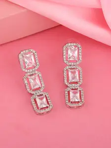 Estele Geometric Drop Earrings