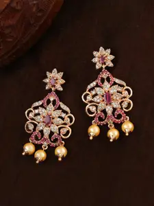 Estele Floral Drop Earrings
